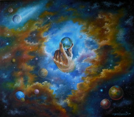Космос живопись