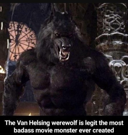 Волк оборотень Ван Хельсинг