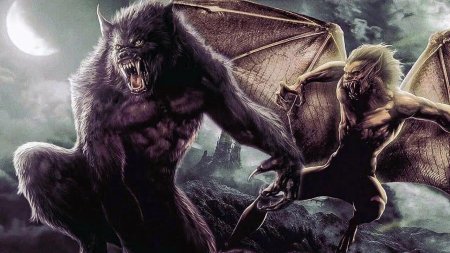 Ван Хельсинг Дракула монстр