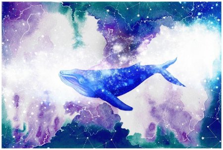 Фреска киты