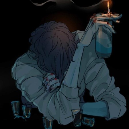 Курящие аниме парни