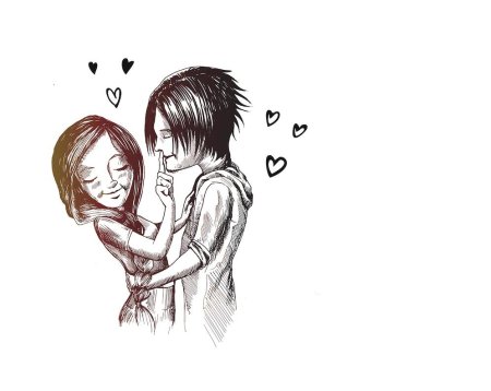 Дочерняя любовь рисунок