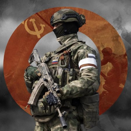 Русский солдат арт