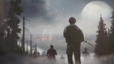 Солдат ночью