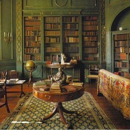 Кабинет в викторианском стиле