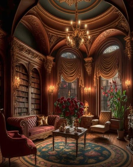 Фэнтези интерьер