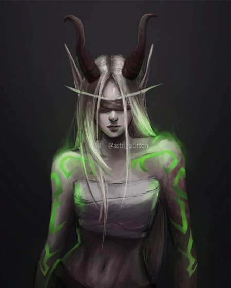 Ночной Эльф демон Хантер