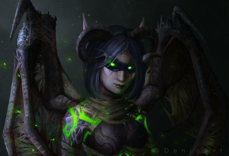 World of Warcraft охотница на демонов