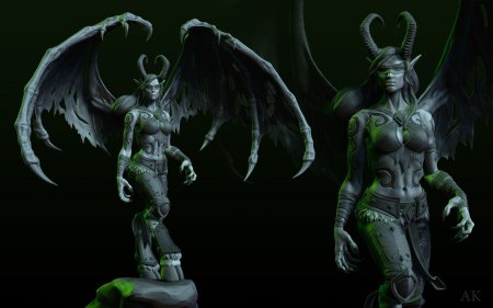 Охотник на демонов варкрафт 3