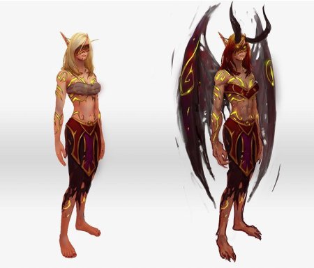 Wow Эльф крови охотник на демонов