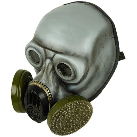 Сталкер в противогазе