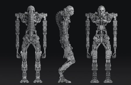 Хард сурфейс робот