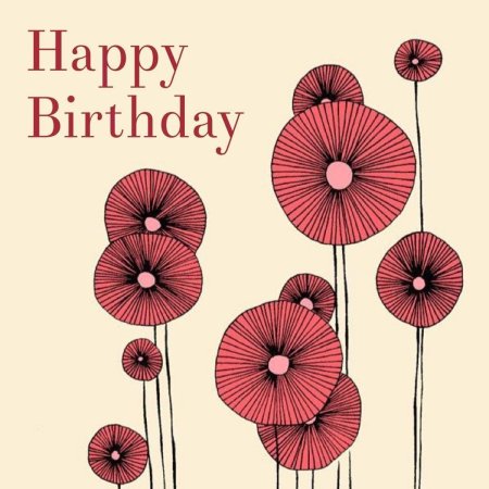 Стилизованные цветы