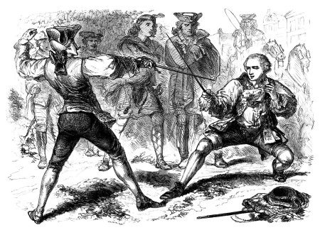 Дуэль Чехов иллюстрации