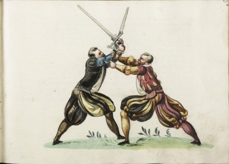 Фехтовальщик 16 века