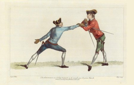 Фехтование на саблях в 17 века