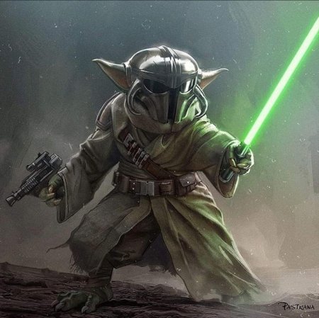 Мандалорец еда арт