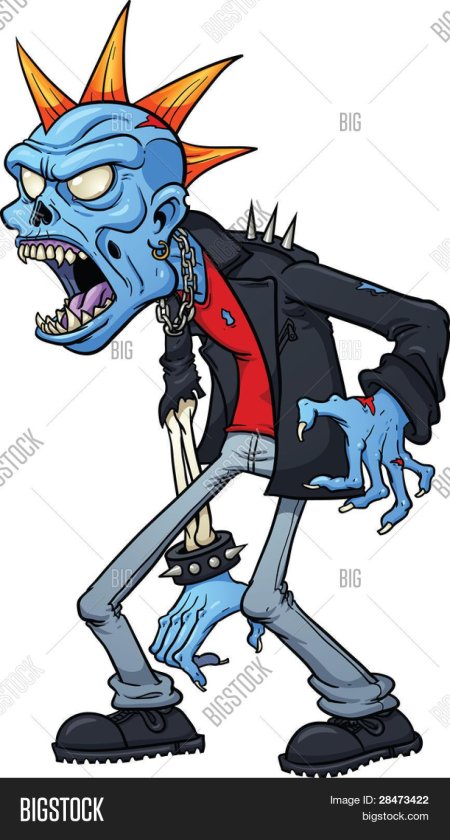 Панк мультяшный