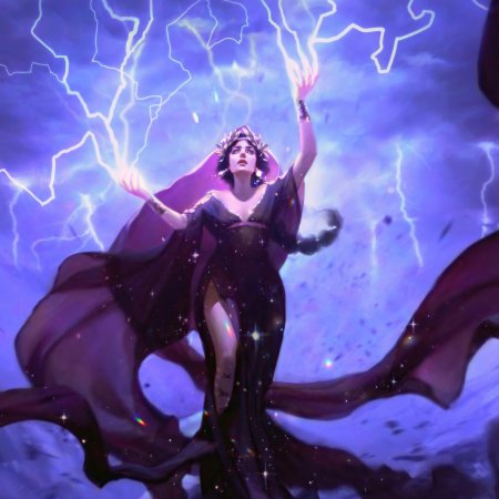 Ведьма колдует