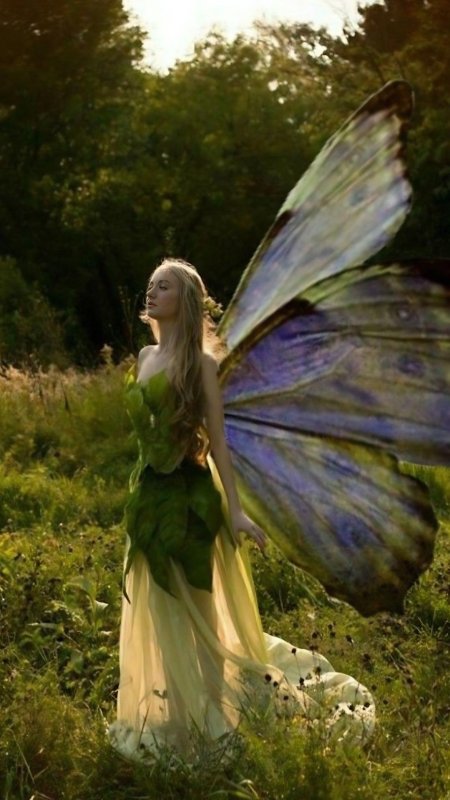 Дриада Лесная нимфа косплей