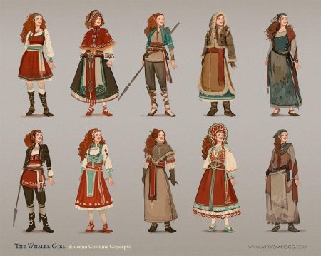 Средневековая одежда референс рангер