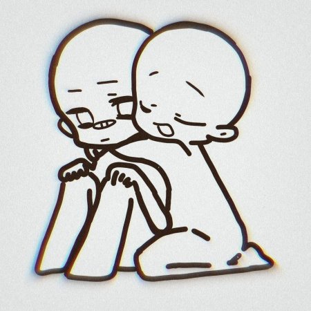 Манекены для рисования пары