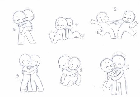 Chibi Base референс пары