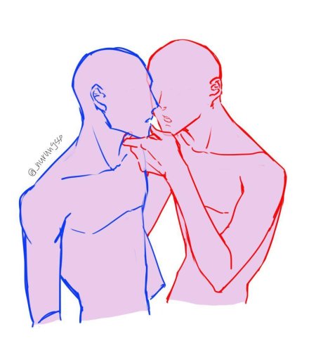 Позы для рисования пары