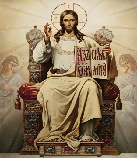 Иисус Христос царь Вседержитель икона