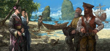 Корсары 2 пираты Карибского моря арт