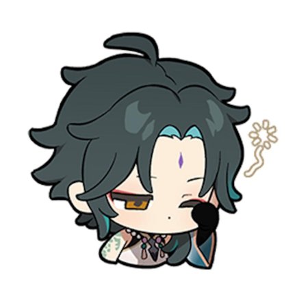 Стикеры Геншин Импакт Чиби Сяо