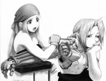 Винри стальной алхимик