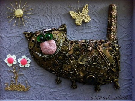 Панно в стиле стимпанк