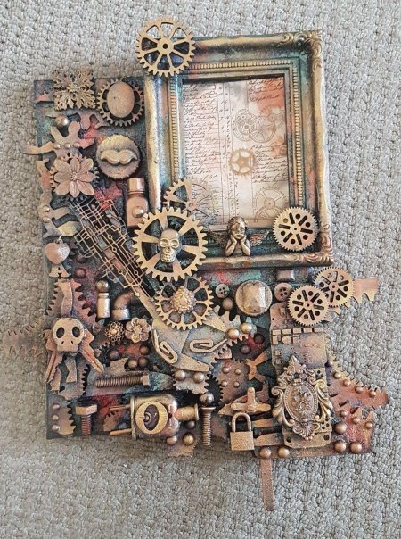 Искусство Ассамбляж стимпанк
