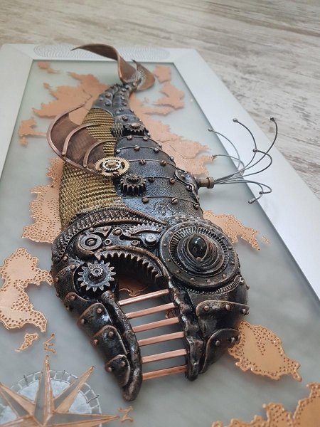 Стимпанк на картоне