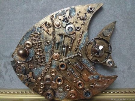 Панно в стиле стимпанк