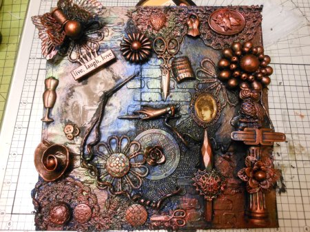 Steampunk микс Медиа часы