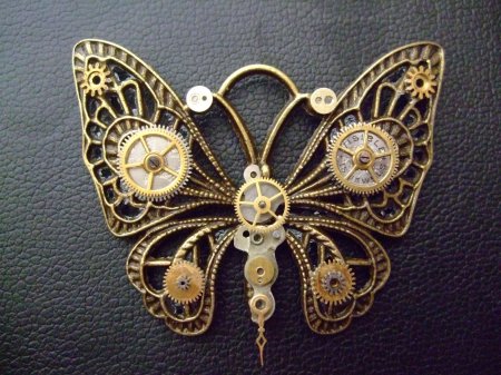 Стимпанк бабочка
