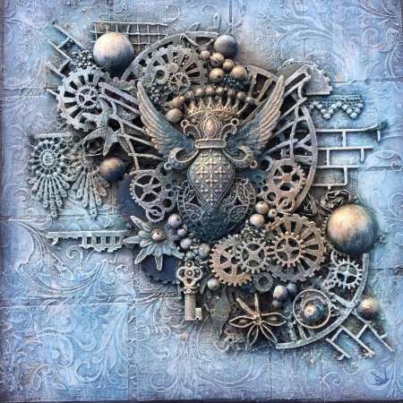 Искусство Ассамбляж стимпанк