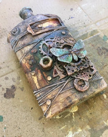 Микс Медиа в стиле стимпанк