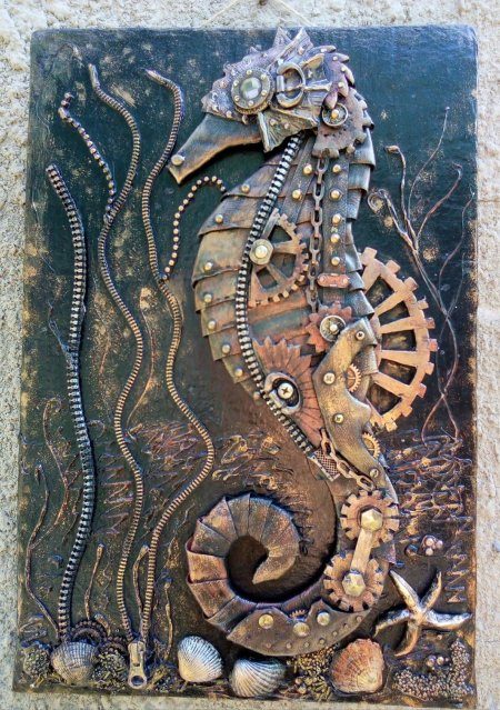 Ассамбляж стимпанк