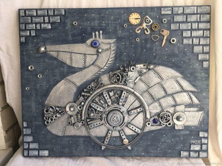 Панно в стиле стимпанк
