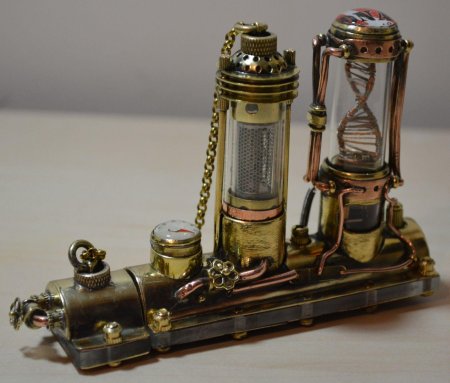 Стимпанк флешка ДНК