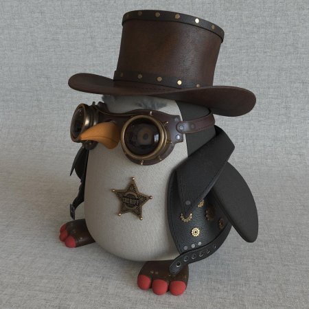 Пингвин стимпанк