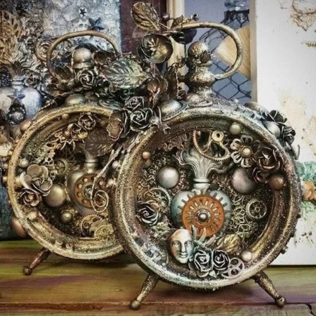 Искусство Ассамбляж стимпанк