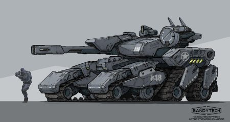 Futuristic Tank
