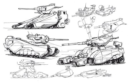 Танки скетч