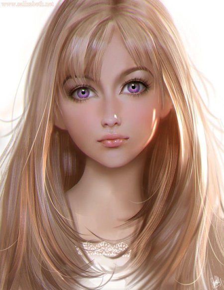 Девушка арт