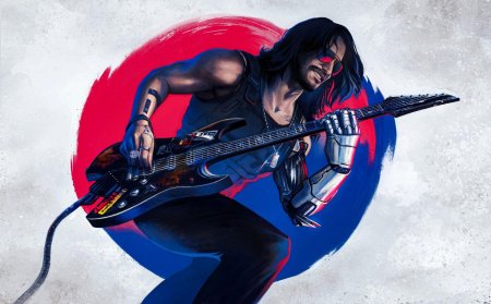 Киберпанк 2077 Джонни Сильверхенд