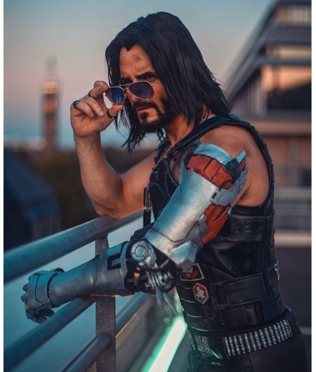 Киберпанк 2077 Джонни Сильверхенда